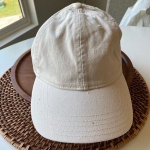 Madewell Hat with Leather Strapback